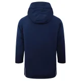 2024-25 Argentina Royal Blue Hooded Windbreaker Fabric Cotton Coat #G184