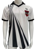 1990-1991 Austria White Retro Soccer Jersey