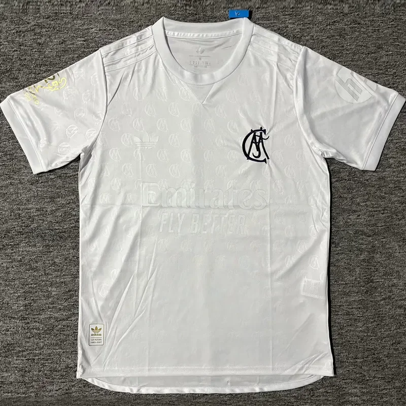 2026-27  Real Madrid  White 125th Anniversary Fans Soccer Jersey