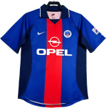 2000-01 mens PSG home Retro blue Soccer Jersey