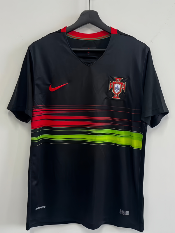2015 Mens Portugal away Retro Soccer Jersey