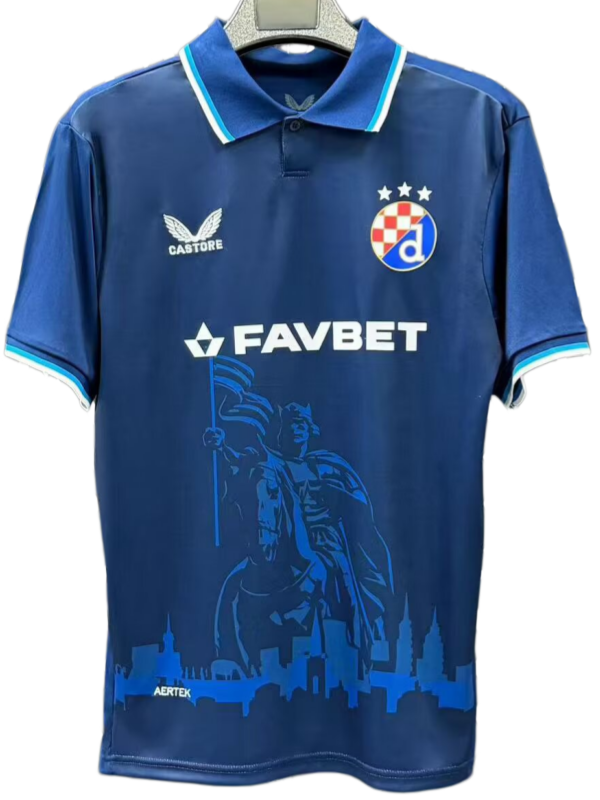 2025-26 Mens Dinamo Zagreb fourth away soccer jersey