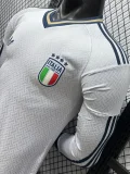 2026-27 Italy Away Long Sleeve Player Version Soccer Jersey