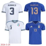 2026-27 Italy Away Long Sleeve Player Version Soccer Jersey