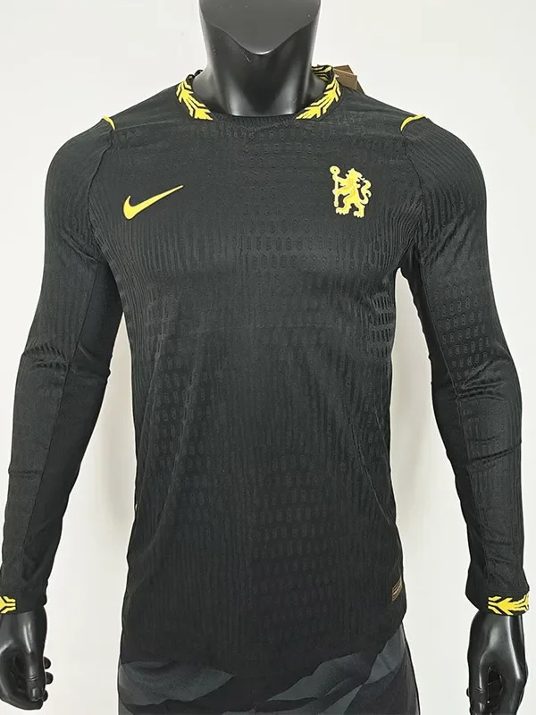 2026-27 Chelsea  away Long Sleeve Player Version Soccer Jersey