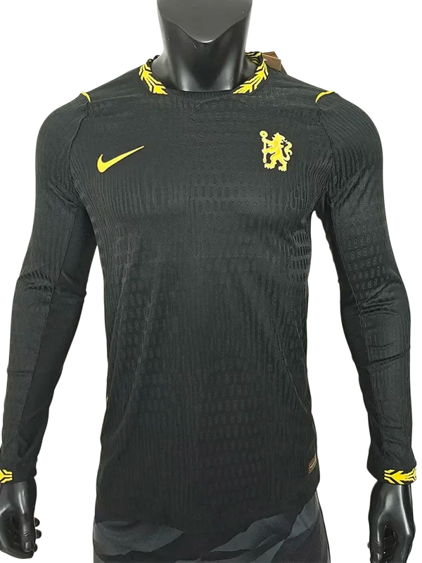 2026-27 Chelsea  away Long Sleeve Player Version Soccer Jersey