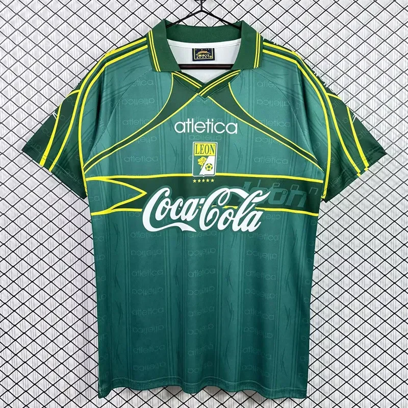 1998-1999 Leon Home Retro Soccer Jersey