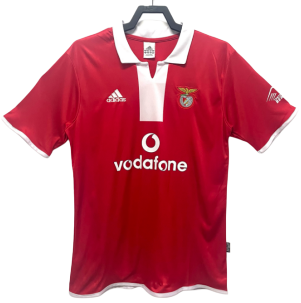 2004-05 Benfica Home red Retro Soccer Jersey