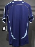 2006 Argentina Away Player Version  Retro Soccer Jersey