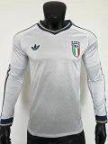 2026-27 Italy Away Long Sleeve Player Version Soccer Jersey