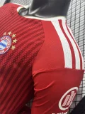 2026-27  Bayern Munich Home Long Sleeve Player Version Soccer Jersey