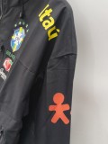 2026-27 Brazil Jordan Black Windbreaker