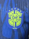 2026-27 Brazil Blue Black Special Edition Player Version Soccer Jersey