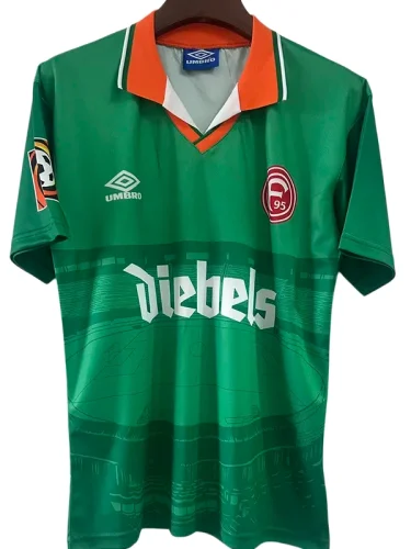 1996 Fortuna Dusseldorf Away Retro Soccer Jersey