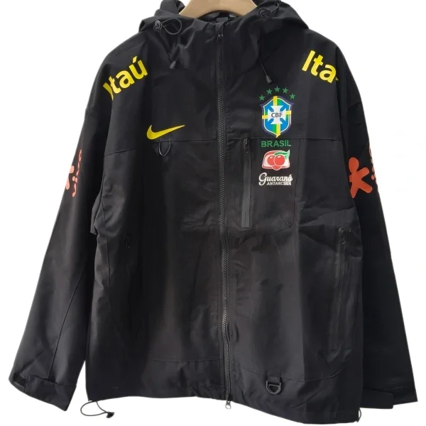 2026-27 Brazil Jordan Black Windbreaker