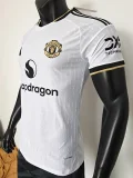 2026-27  Manchester United White Player Version  Soccer Jersey