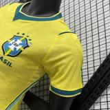 2026-27 Women  Brazil home yellow Player version soccer jersey