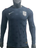 2026-27 USA Away Long Sleeve Player Version Soccer Jersey