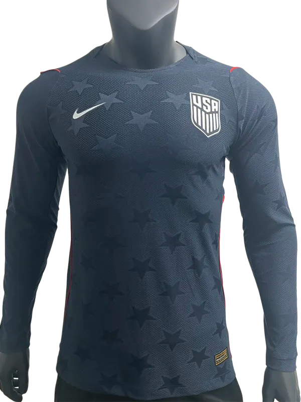 2026-27 USA Away Long Sleeve Player Version Soccer Jersey