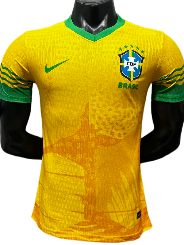 2026-27 Brazil Yellow Special Edition Player Version Soccer Jersey