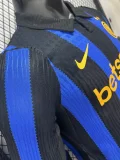 2026-27 Inter Milan Home Long Sleeve Player Version Soccer Jersey