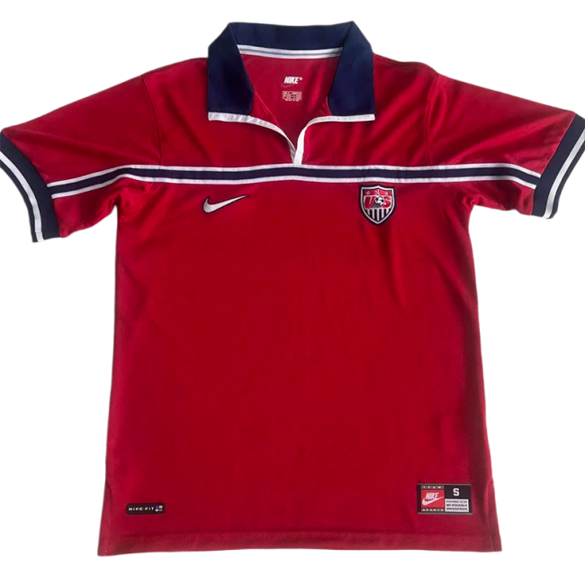 1998 USA Away Retro Soccer Jersey