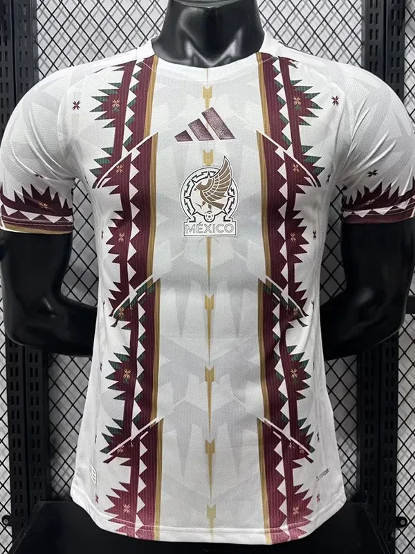 2026-27 Mexico White Brown Special Edition Player Version soccer jersey