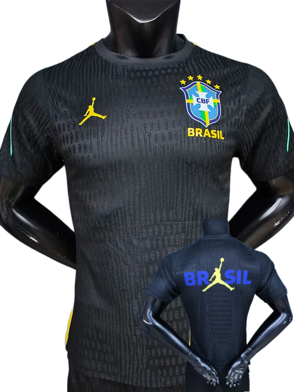 2026-27 Brazil Black  Player Version Soccer Jersey