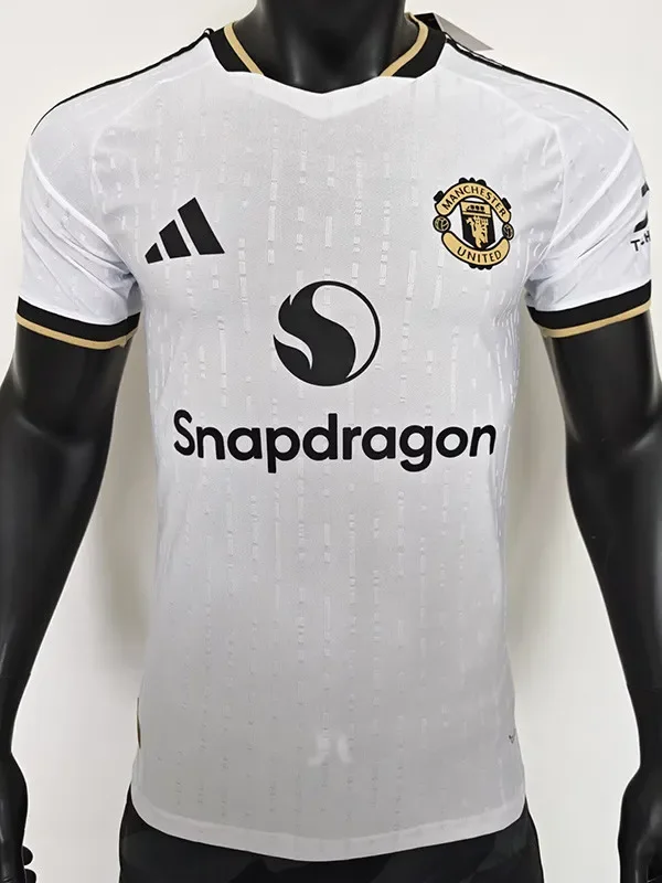 2026-27  Manchester United White Player Version  Soccer Jersey