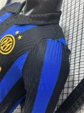 2026-27 Inter Milan Home Long Sleeve Player Version Soccer Jersey