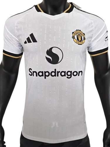 2026-27  Manchester United White Player Version  Soccer Jersey