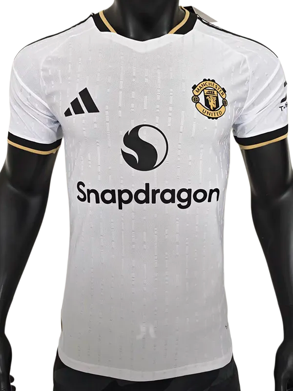 2026-27  Manchester United White Player Version  Soccer Jersey