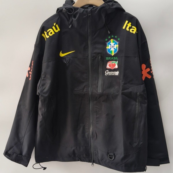 2026-27 Brazil Jordan Black Windbreaker