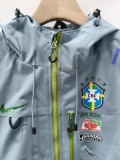 2026-27 Brazil Jordan light blue Windbreaker