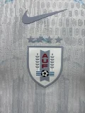 2026-27 Uruguay White Blue Special Edition Player Version Soccer Jersey