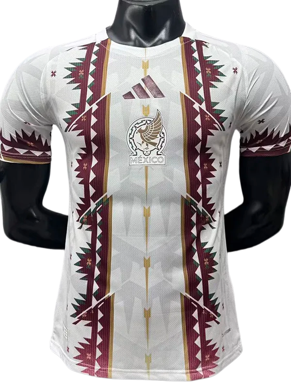 2026-27 Mexico White Brown Special Edition Player Version soccer jersey