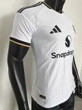 2026-27  Manchester United White Player Version  Soccer Jersey
