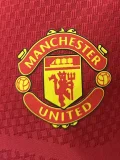 2026-27 Manchester United Home Long Sleeve Player Version Soccer Jersey