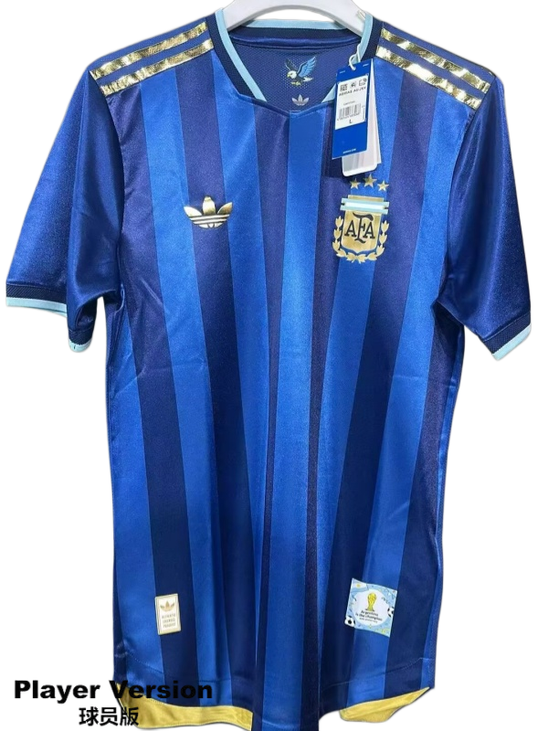 2026-27 Argentina Blue Commemorate Edition Player Version Soccer Jersey