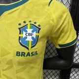 2026-27 Women  Brazil home yellow Player version soccer jersey