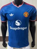 2026-27  Manchester United Blue Special Edition Player Version Soccer Jersey