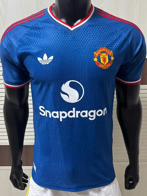 2026-27  Manchester United Blue Special Edition Player Version Soccer Jersey