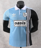 2026-27 Mens Oasis  blue  Polo  Player version soccer jersey