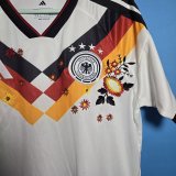 2026-27 Germany home floral embroidery white soccer jersey