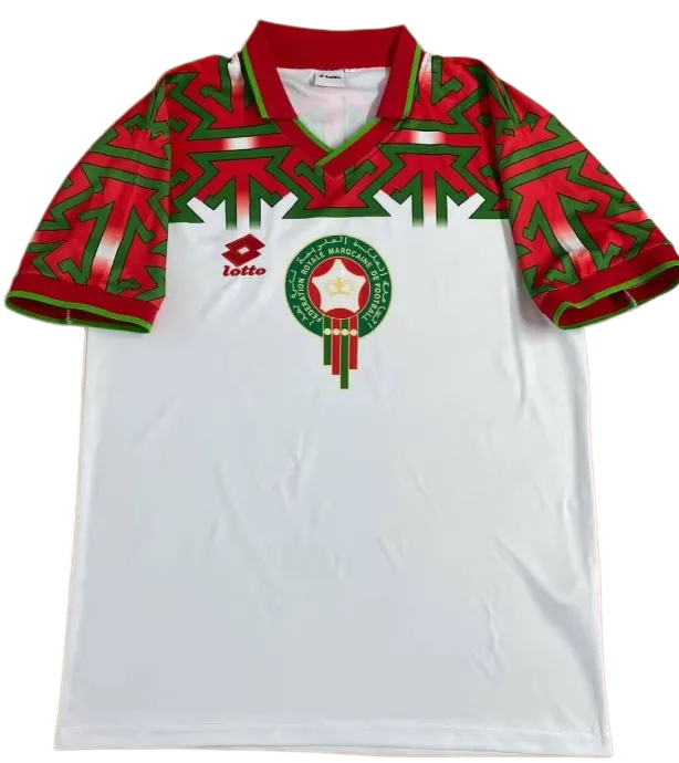 1994-95 Mens Morocco Retro third away   soccer Jersey
