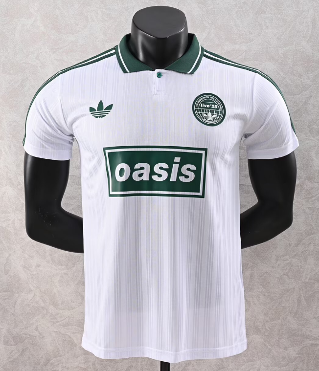 2026-27 Mens Oasis white  Player Polo version #25  soccer jersey