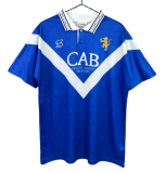 1992-1993 Brescia Home Retro blue Soccer Jersey