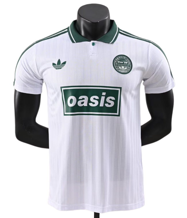 2026-27 Mens Oasis white  Player Polo version #25  soccer jersey