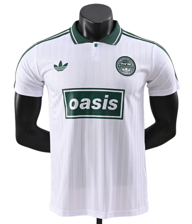 2026-27 Mens Oasis white  Player Polo version #25  soccer jersey