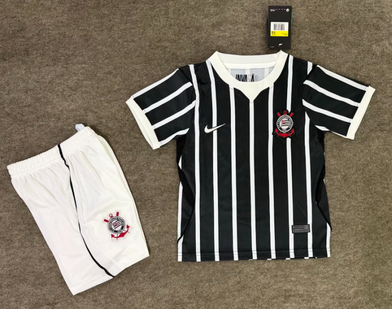 2026-27 Kids Corinthians away  Soccer Jersey